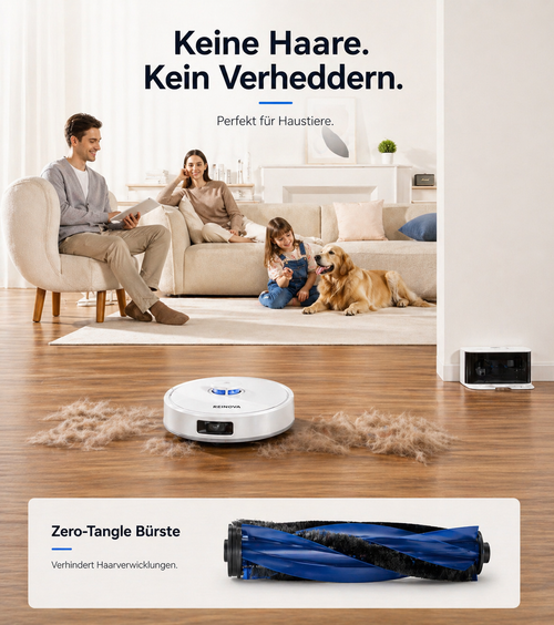 Reinova™ SmartClean 3-in-1 – Automatische Reinigung auf Knopfdruck