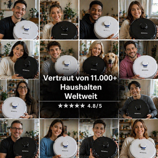 Reinova™ SmartClean 3-in-1 – Automatische Reinigung auf Knopfdruck